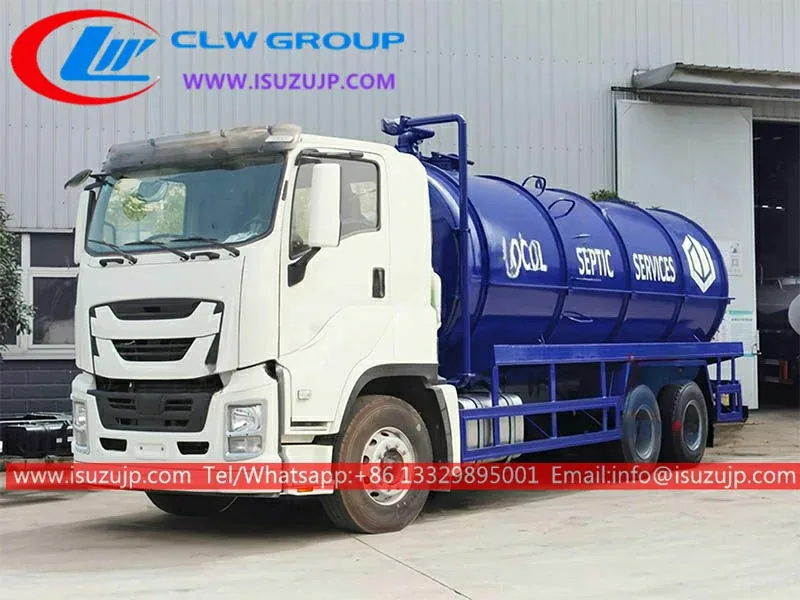 ISUZU GIGA 460HP 20t Super Sucker Vacuum Truck