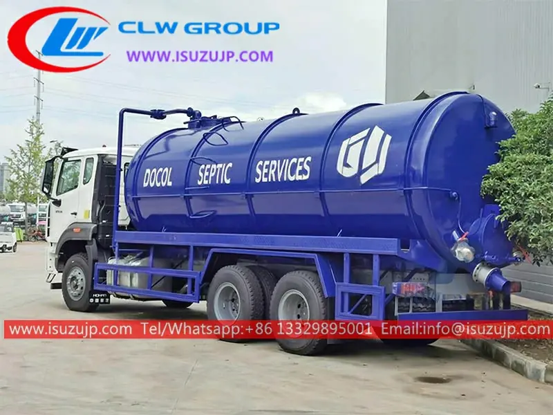 ISUZU GIGA 460HP 20t Super Sucker Vacuum Truck view 3