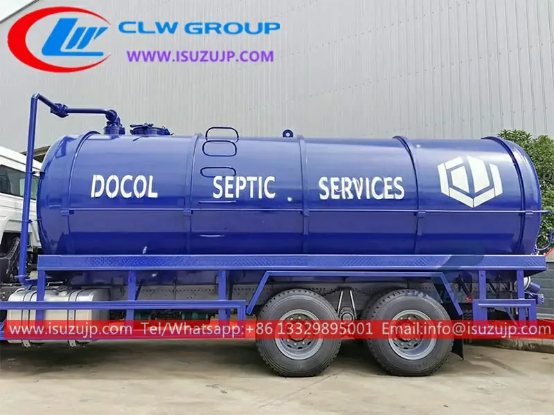 ISUZU GIGA 460HP 20t Super Sucker Vacuum Truck view 4