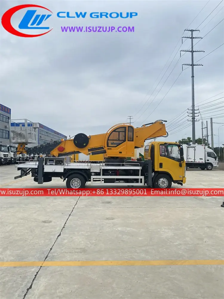 ISUZU KV100 34meters Aerial Platform Truck view 3