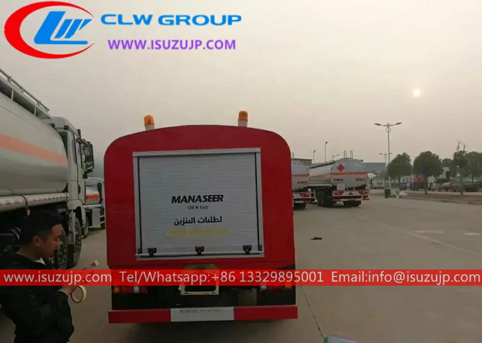 ISUZU KV600 Small Fuel Tanker Truck for Sale view 4