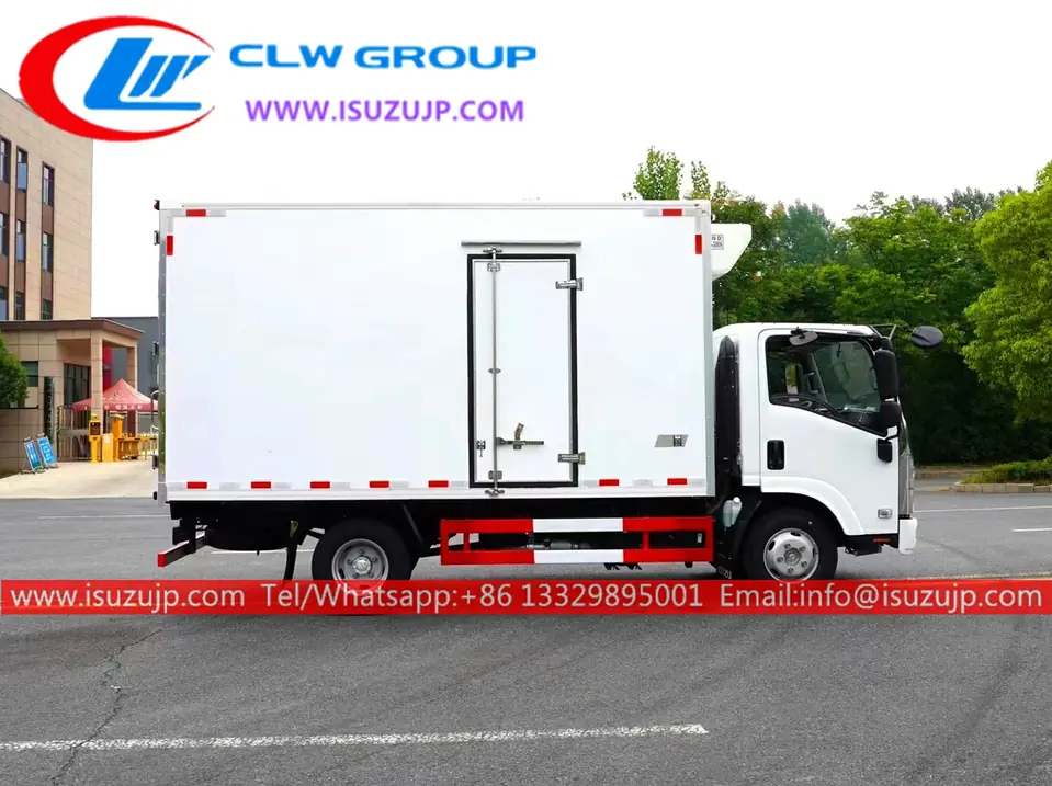 ISUZU M600 6000kg Reefer Van for Sale view 4