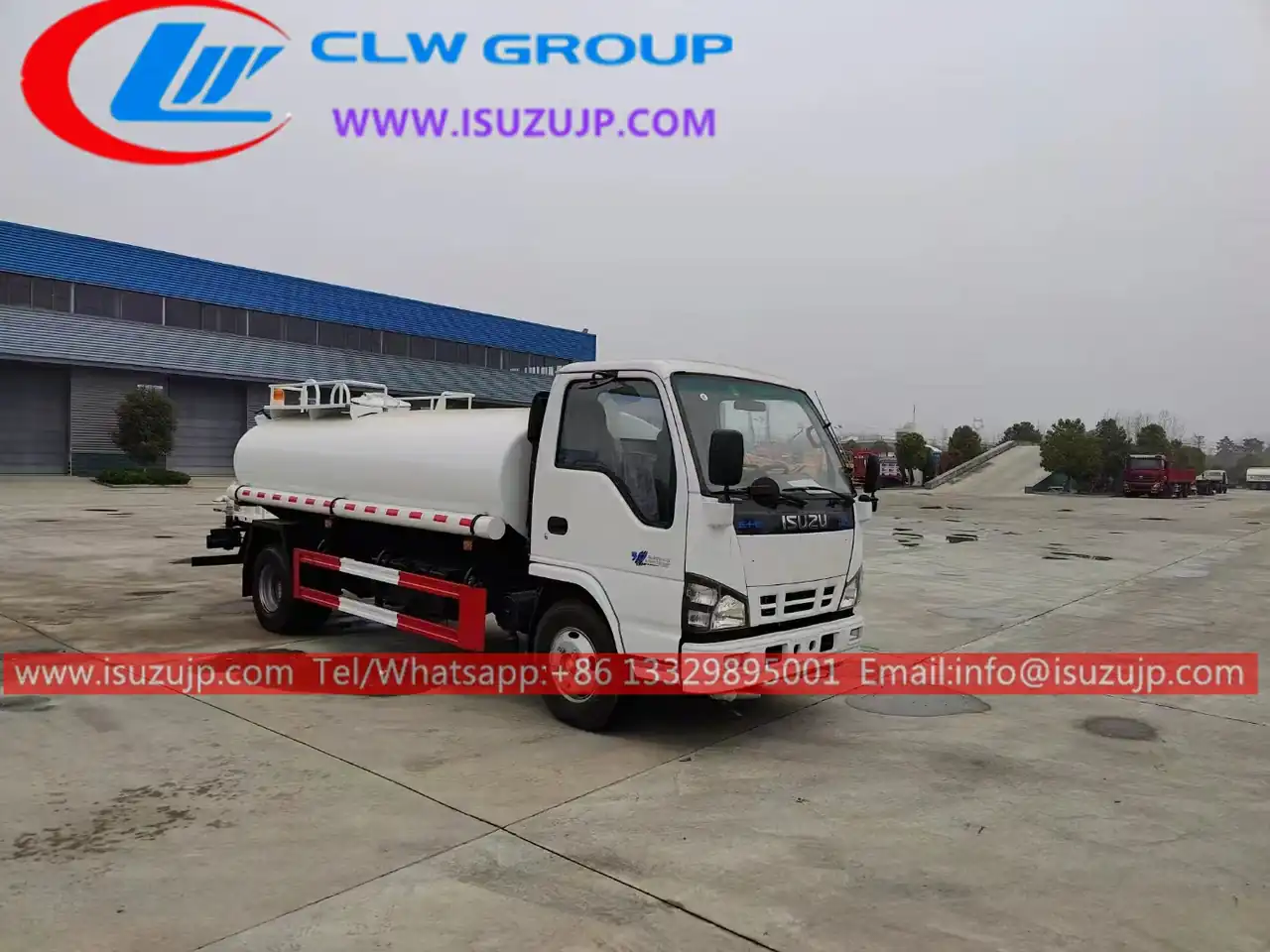 ISUZU NKR 5000liters Water Tender for Sale view 3