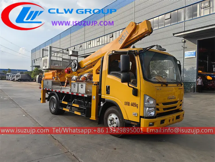 ISUZU NMR 19m 20m 21m Boom Lift Truck