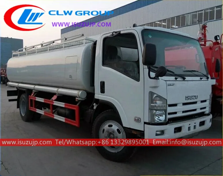 ISUZU NMR 8 Ton Jet Fuel Truck view 3