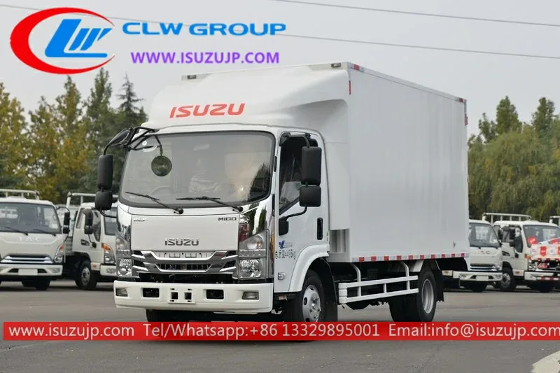 ISUZU NMR Small Box Truck for Sale view 4
