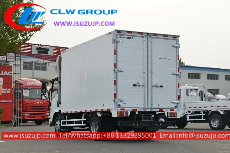 ISUZU NMR Small Box Truck for Sale view 3