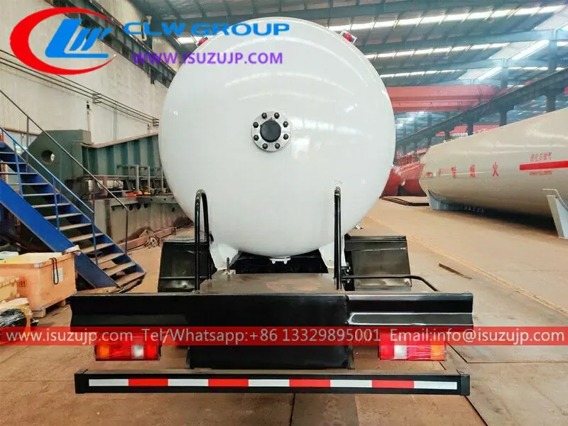 ISUZU NP Forward 2000 Gallons Mobile LPG Gas Bobtail Truck view 4