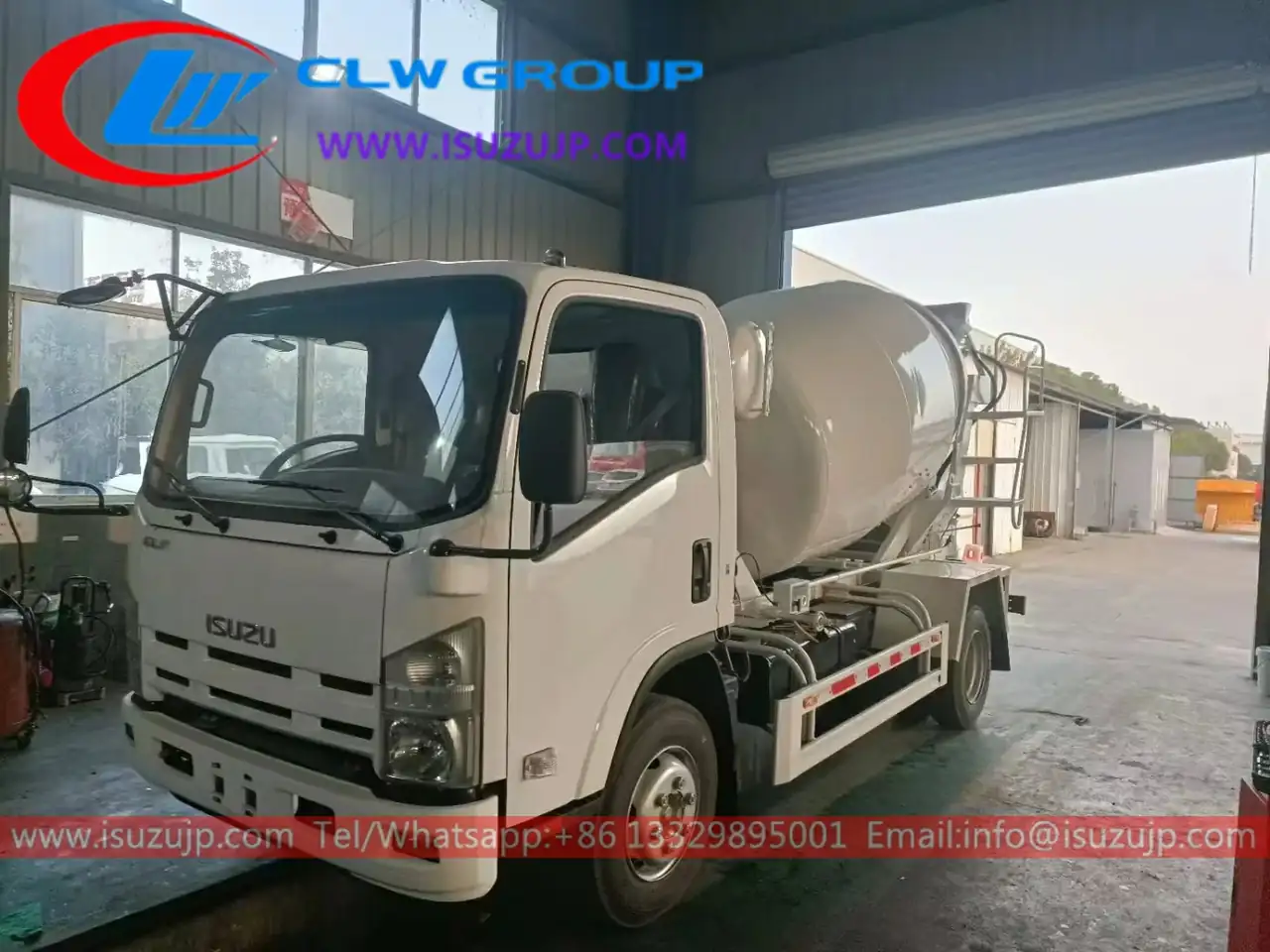 ISUZU NPR 3-5cbm Mini Ready Mix Concrete Truck Philippines view 3