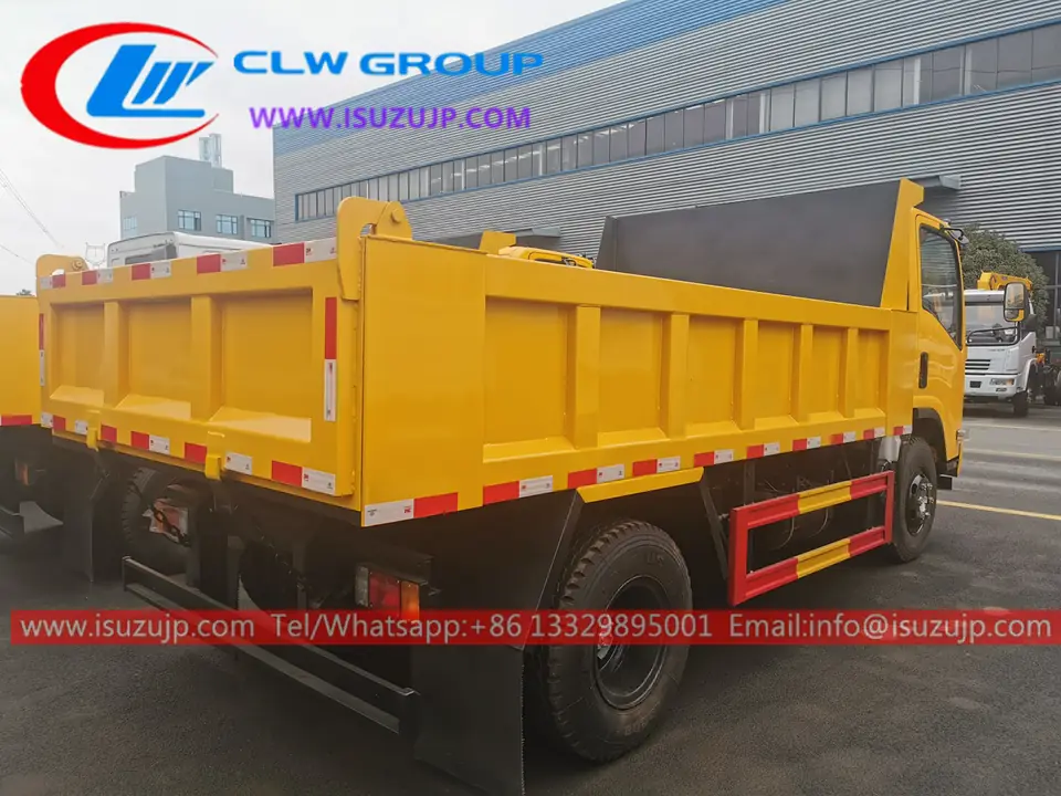 ISUZU NPR 7 Cbm Forward Dump Truck Peru view 4