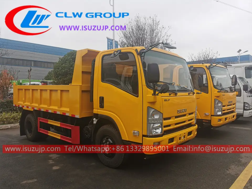 ISUZU NPR 7 Cbm Forward Dump Truck Peru view 3