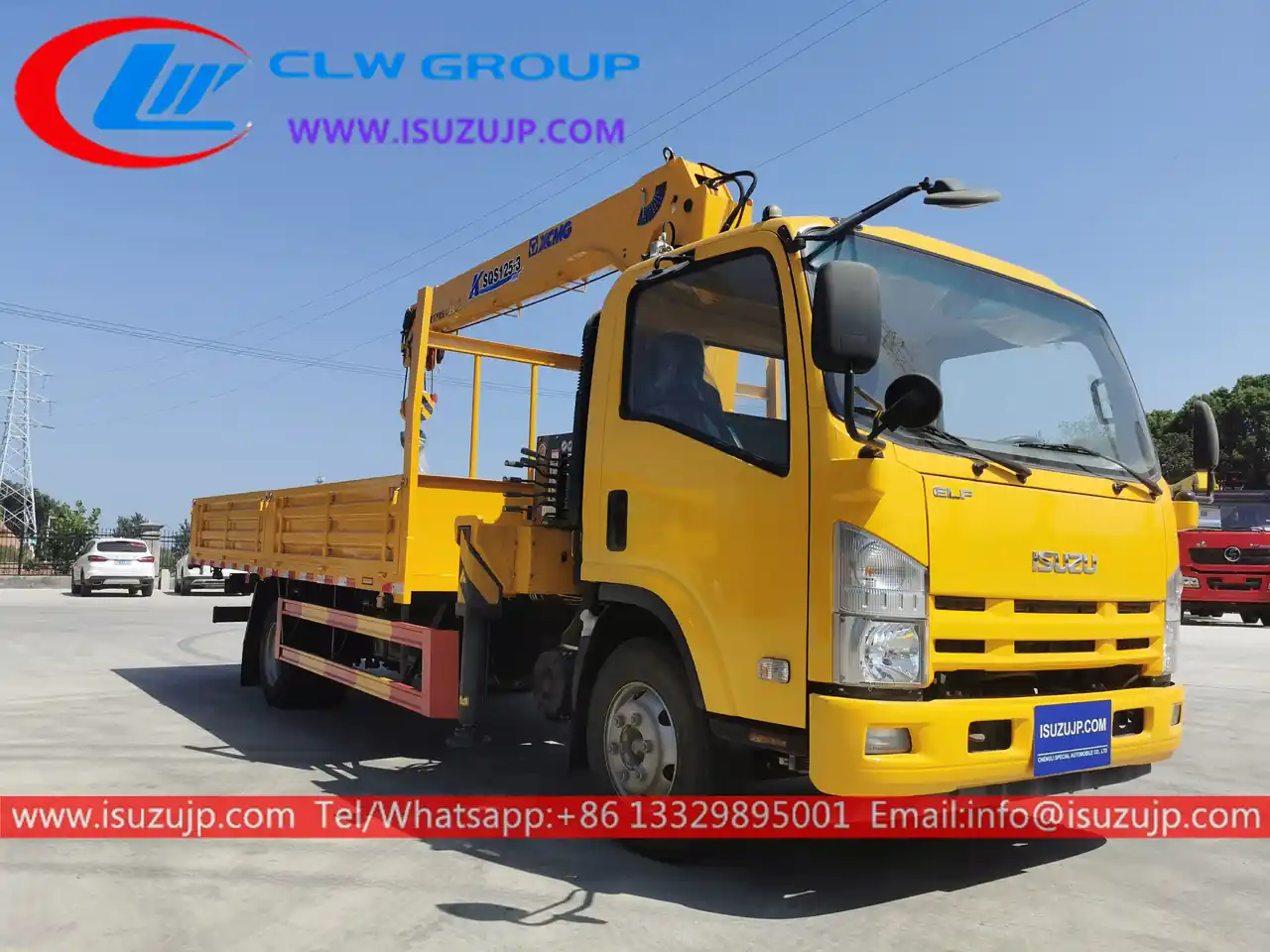 ISUZU NQR 190HP 5 Ton Lorry Crane view 3