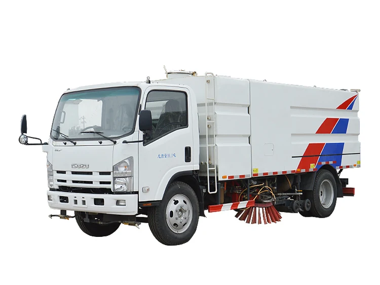 ISUZU Road Washing Sweeper Truck