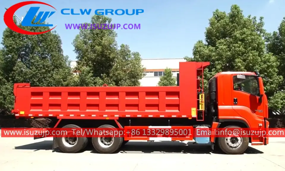 Japan ISUZU 20tons Dumper Truck for Sale view 3