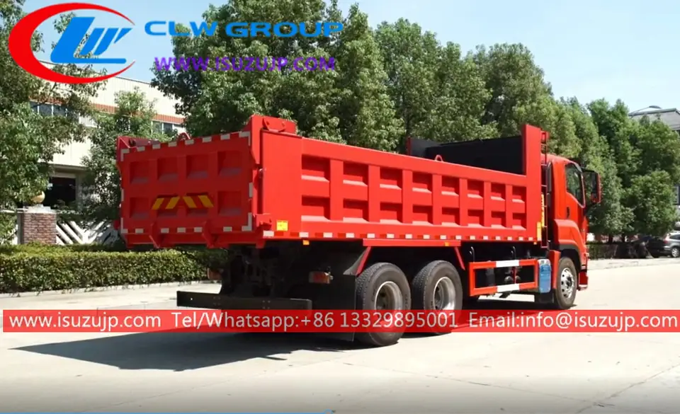 Japan ISUZU 20tons Dumper Truck for Sale view 4