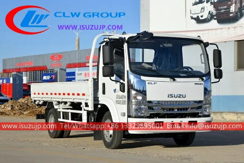 Japan ISUZU M100 5t Lorry Truck view 3