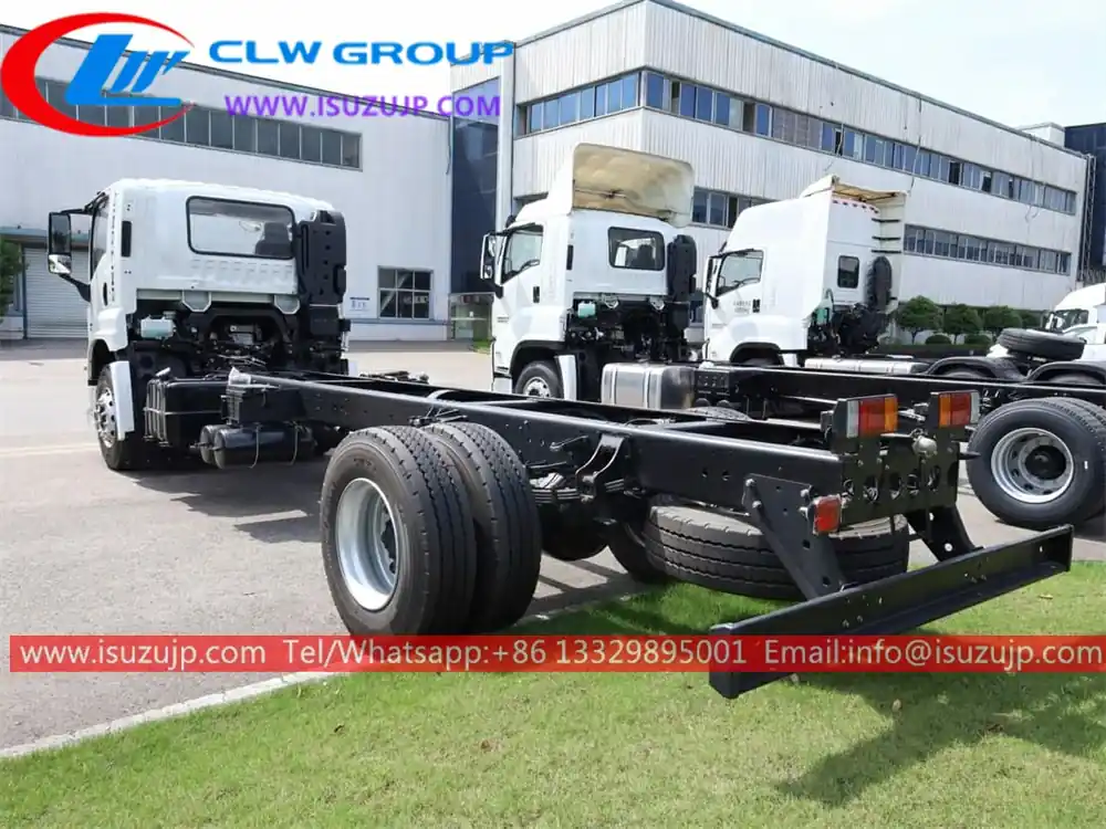 QINGLING ISUZU GIGA 205HP 4×2 10-15tons Medium Duty Truck Chassis view 4