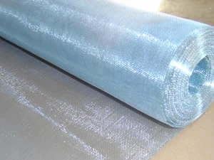 Roll of light coloured window screening