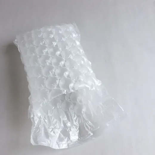 Inflatable air bubble bag for protective packaging
