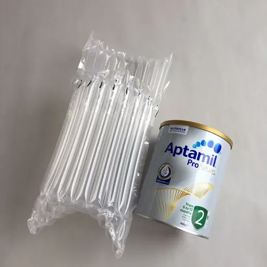 Protective air column bag for milk powder