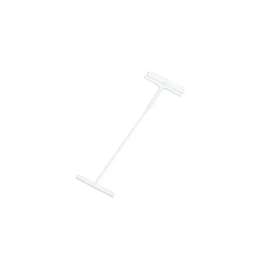 Long white plastic rod with T-shaped top