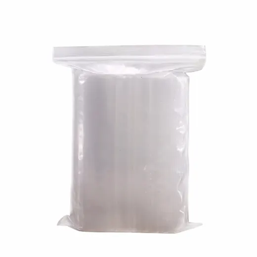 Zipper locking bag reclosable poly bag