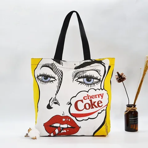 Full-Colour Printed Canvas Shopper