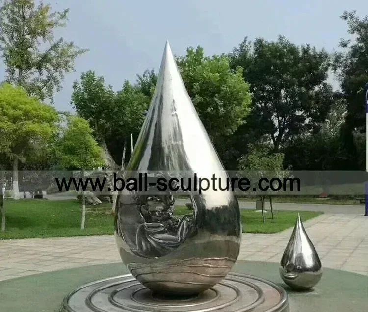 Large polished stainless