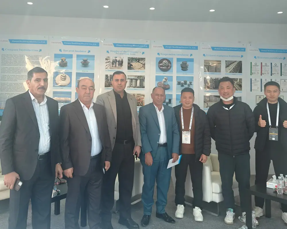 Baolifeng representatives meeting visitors at the Iraq Energy Exhibition