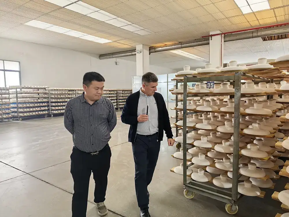 PRADEX delegation at the Baolifeng exhibition stand