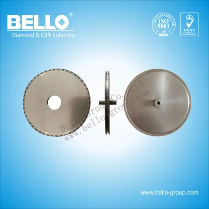 Electroplated CBN Slot Grinding Wheel
