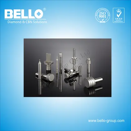 Electroplated tools for electronic window machining