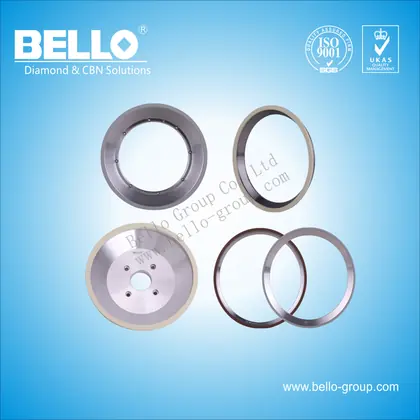 Peripheral grinding wheel for indexable inserts