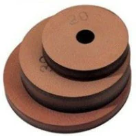 Polishing Wheels — 10S BD BK and wool felt wheels for the glass polishing sequence