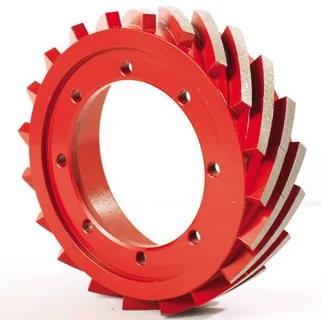 Peripheral Squaring Wheels — Metal bond peripheral wheels for tile edge squaring