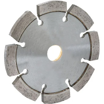 Tuck Point & Crack Chaser — Tuck point and crack chaser blades for concrete and masonry joints