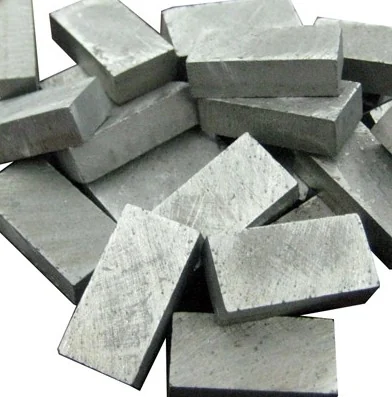 Diamond Segments for Stone — Loose segments for re-tipping gang multi and circular saws