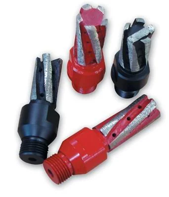 Diamond Finger Bits — Finger bits for opening holes and truing saw lines in stone