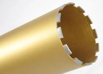Diamond Core Bits for Wet Drilling — Wet core bits from 25 to 350 mm