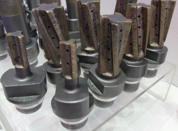 Diamond Routers for Glass — Routers for CNC glass machining centres