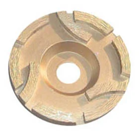 Flower Turbo Diamond Grinding Cup Wheel for Stone — Flower turbo geometry for aggressive stone grinding