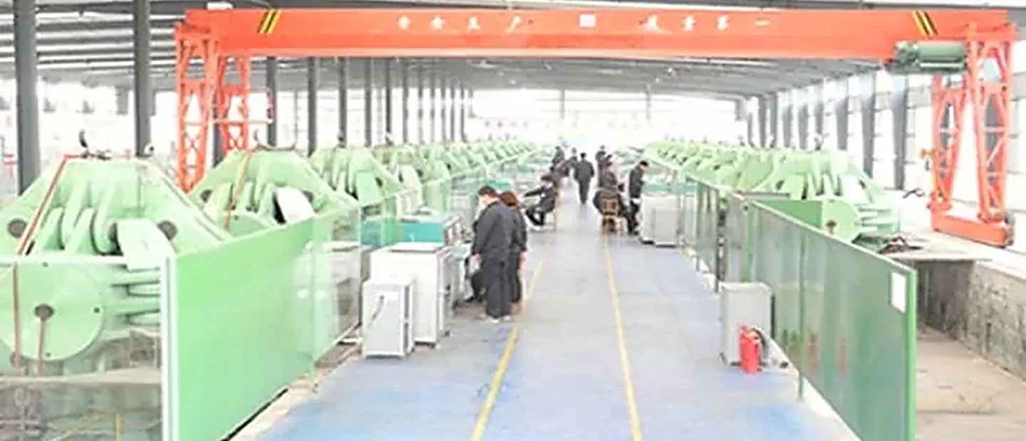 Production hall at the Bello Diamond Tools plant