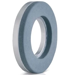 Resin Bond Diamond Chamfering Wheels — Resin bond chamfering on an aluminium base