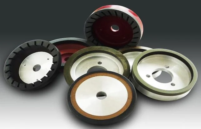 Resin Bond Diamond Wheels — Resin bond wheels for fine and finish grinding on glass