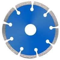 Segmented Diamond Blade for Stone — Segmented rim for faster cutting in hard natural stone