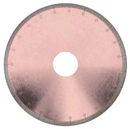 Segmented Diamond Blade for Ceramics — Laser-cut slots for faster tile cutting