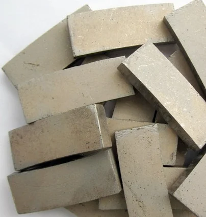 Segments for 200-800mm Blades — Re-tipping segments for 200-800 mm blades