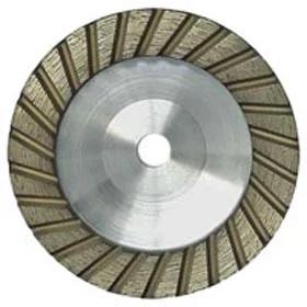 Straight Turbo Diamond Grinding Wheel — Straight turbo profile for even concrete grinding
