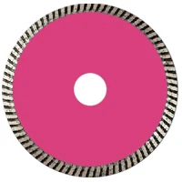 Thin Turbo Diamond Saw Blade for Stone — Thin kerf turbo blade for low-loss cutting
