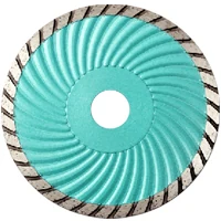 Turbo Wave Diamond Saw Blade for Stone — Wave turbo rim for cooler running in dense stone